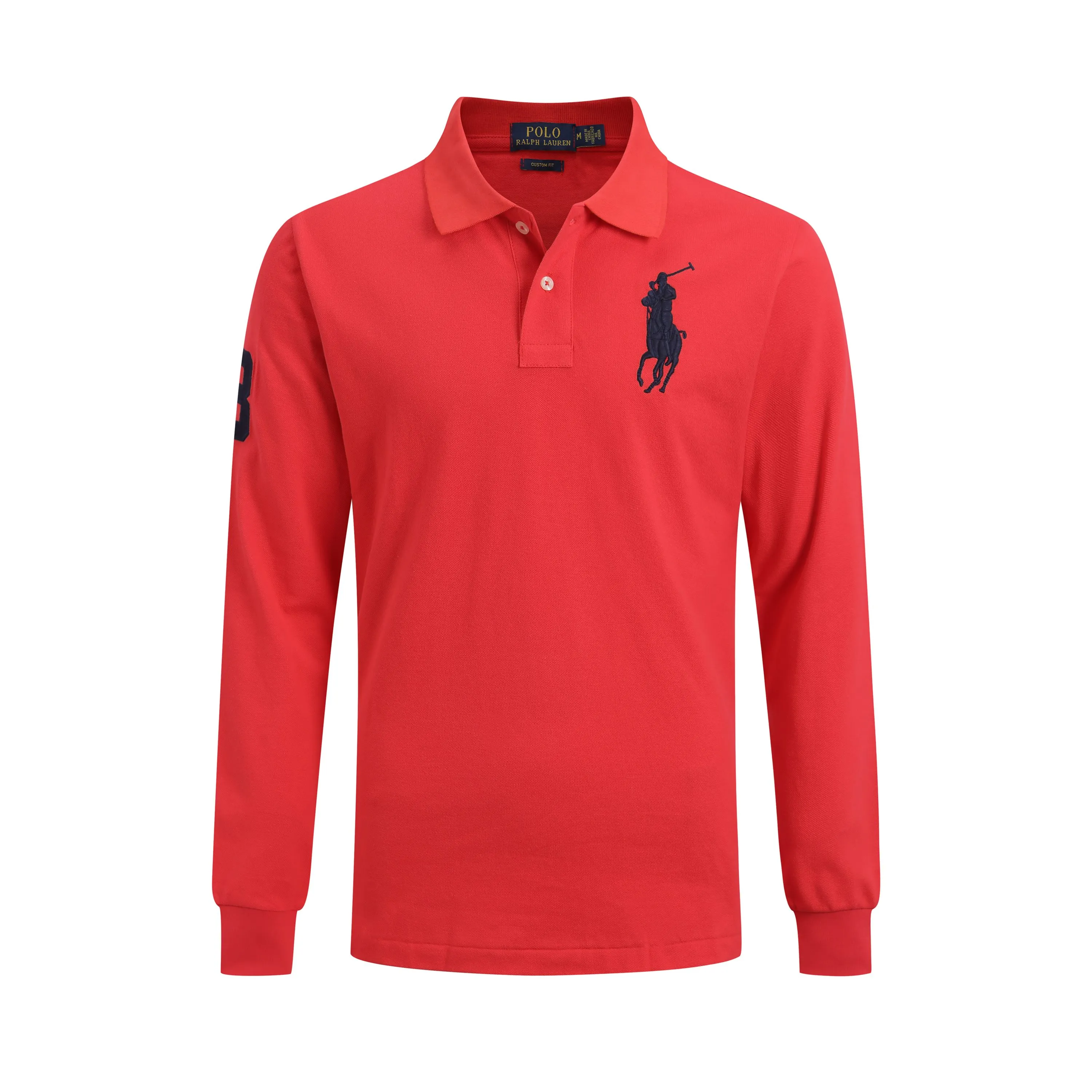 P190 Ralph Lauren polo pony logo long-sleeved polo shirt Item number: 9920 Color chart
